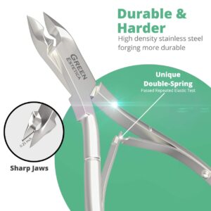 Cuticle Trimmer Stainless Steel Silver Manicure Tool - Image 3