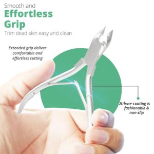 Cuticle Trimmer Stainless Steel Silver Manicure Tool - Image 5
