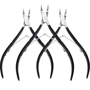Cuticle Trimmer Tool Stainless Steel Silver 3 Pack - Image 10