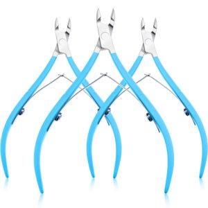 Cuticle Trimmer Tool Stainless Steel Silver 3 Pack - Image 7