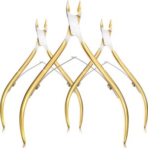Cuticle Trimmer Tool Stainless Steel Silver 3 Pack - Image 9
