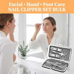 Manicure Kit Stainless Steel 15 Set Travel Case - Image 6
