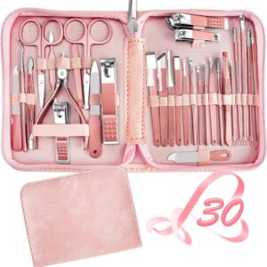 Manicure Set 30 Piece Nail Clipper Kit