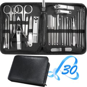 Manicure Set 30 Piece Nail Clipper Kit - Image 9
