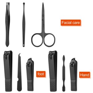 Manicure Set Nail Clippers Grooming Kit Travel Case - Image 2