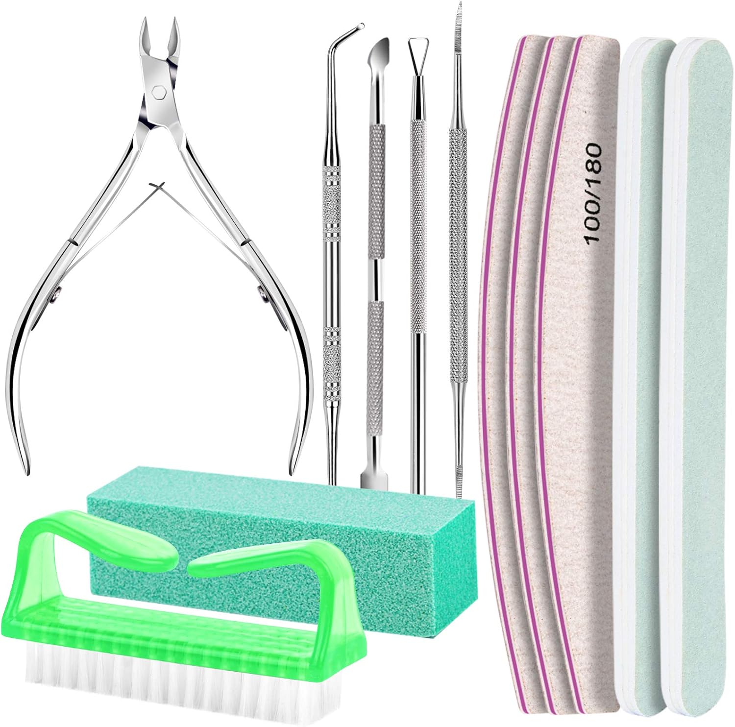Nail Care Kit Tools Manicure Pedicure Set - Image 10