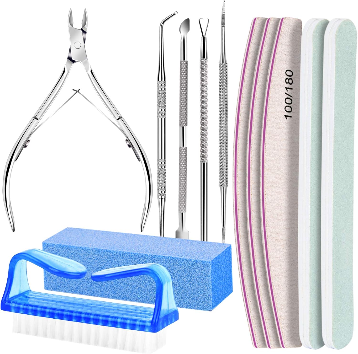 Nail Care Kit Tools Manicure Pedicure Set - Image 12