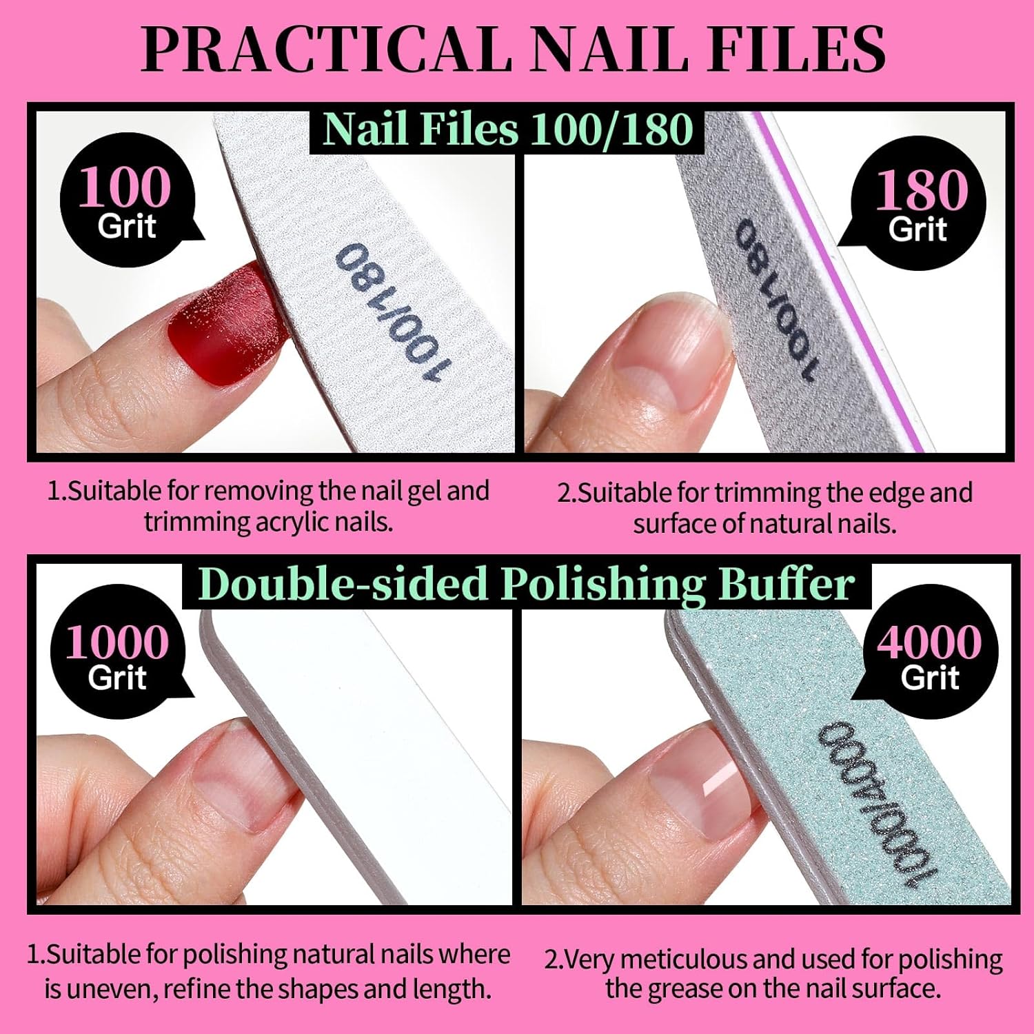 Nail Care Kit Tools Manicure Pedicure Set - Image 2