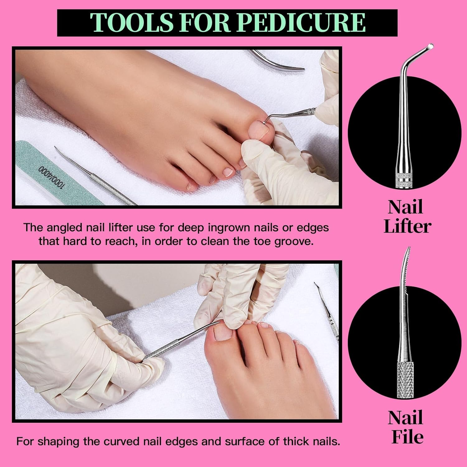 Nail Care Kit Tools Manicure Pedicure Set - Image 5
