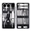 Nail Clippers Set Stainless Steel 18 Piece