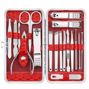 Nail Clippers Set Stainless Steel 18 Piece - Image 11