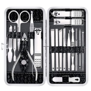 Nail Clippers Set Stainless Steel 18 Piece