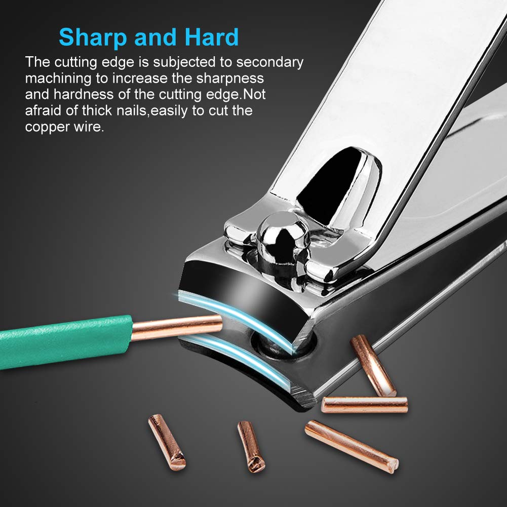Nail Clippers Set Stainless Steel 18 Piece - Image 6
